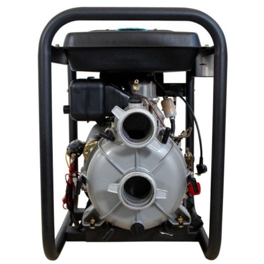 Motopompe ITCPower Dpt80le Diesel monocylindre corps aluminium aspiration eaux chargées