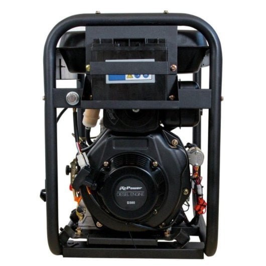 Motopompe ITCPower Dpt80le Diesel monocylindre corps aluminium aspiration eaux chargées