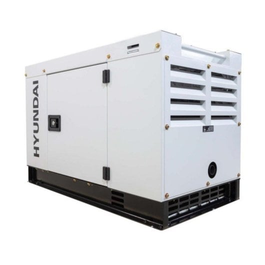 Generador diésel Hyundai DHY10000SE-T Silent Pro 10,6 kVA trifásico 400V insonorizado