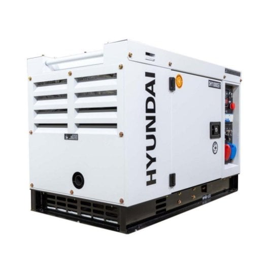 Generador diésel Hyundai DHY10000SE-T Silent Pro 10,6 kVA trifásico 400V insonorizado