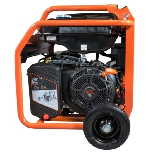 Générateur Black+decker Bxgnp6510e 6500W Essence Monophasé avec Roues Antiperçage