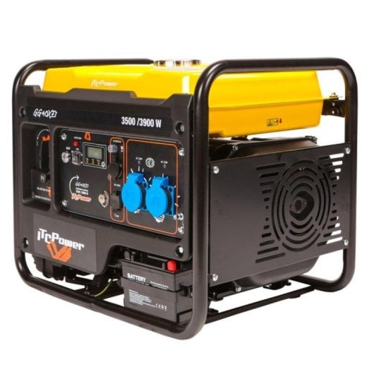 Gerador Inverter ITC Power Gg40xei 3,9kW Arranque Elétrico e Manual Aberto Gasolina