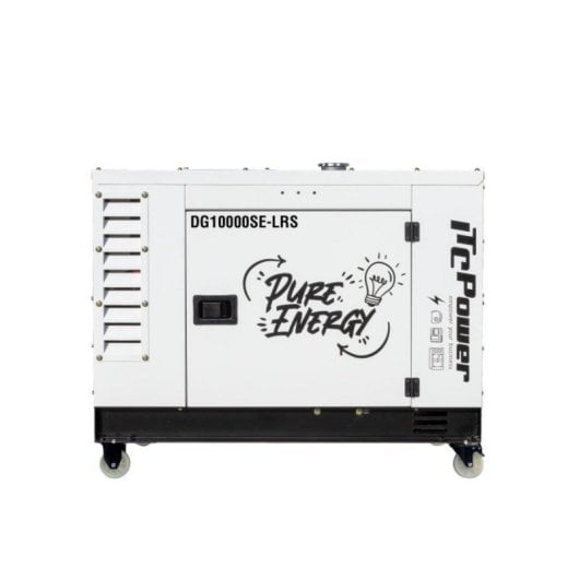 Gerador Diesel ITCPower DG10000SE-LRS 8.5kW Suporte Fotovoltaico Autonomia 10h Silencioso