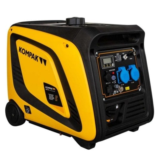 Générateur Kompak Kgg39ei Inverter 3900W silencieux valise affichage digital