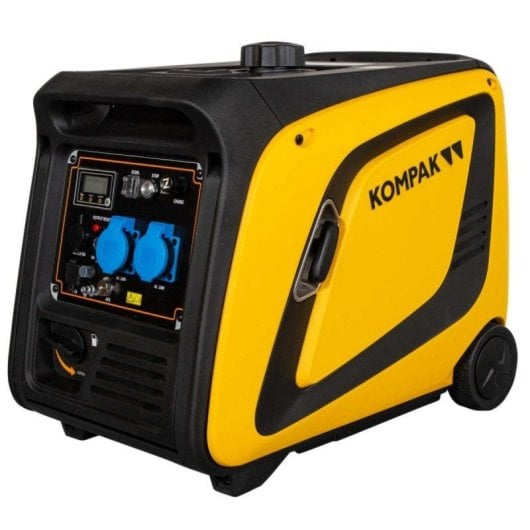 Générateur Kompak Kgg39ei Inverter 3900W silencieux valise affichage digital