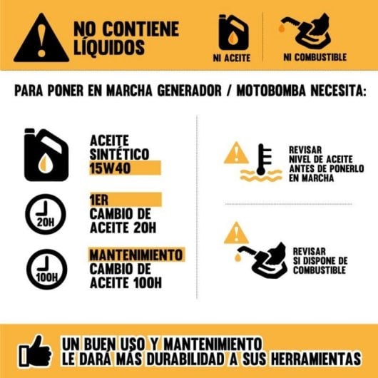 Generador Gasolina ItcPower GG20000LEK-T 2 Cilindros V FullPower Kit Ruedas