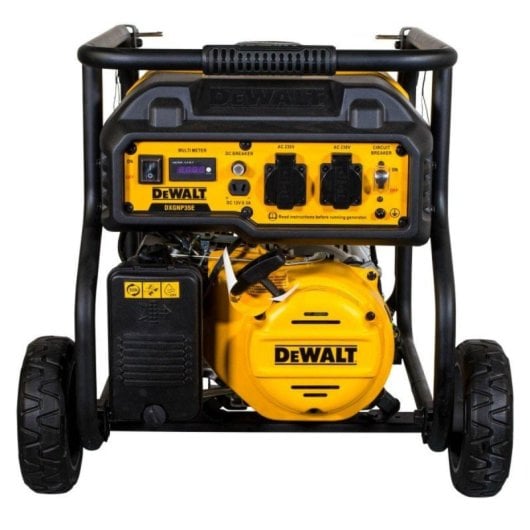Generador gasolina Dewalt Dxgnp35e 3,5 kW monofásico AVR ruedas digital