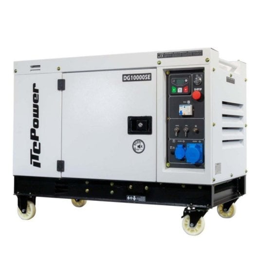 Gerador diesel ITCPower DG10000SE monofásico 8,5kW insonorizado arranque ATS