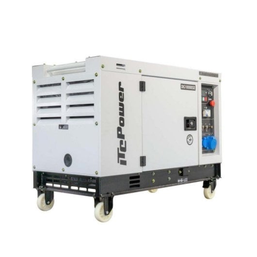 Gerador diesel ITCPower DG10000SE monofásico 8,5kW insonorizado arranque ATS