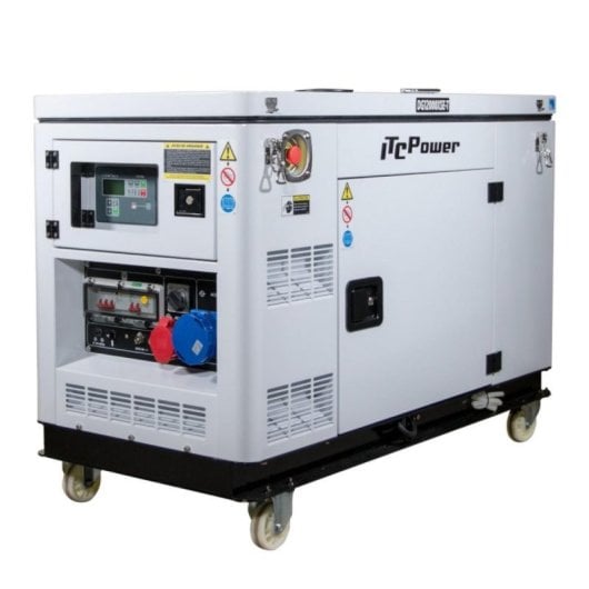 Gerador Diesel ITCPower DG12000XSET 12,5kVA Full Power 400V/230V Motor EV80 ATS