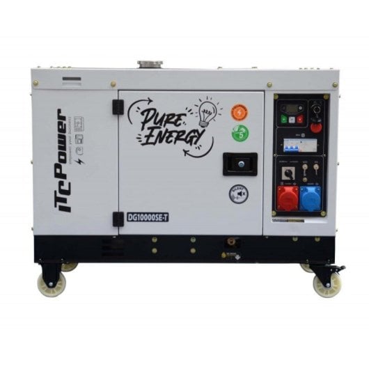 Gerador ITCPOWER Dg10000set Diesel Insonorizado Full Power ATS EURO 5