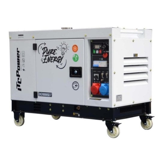 Gerador ITCPOWER Dg10000set Diesel Insonorizado Full Power ATS EURO 5
