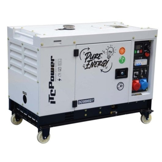 Gerador ITCPOWER Dg10000set Diesel Insonorizado Full Power ATS EURO 5