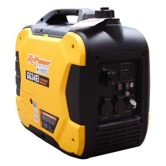 Gerador Inverter ITCPower GG34ei 3400W Gasolina Portátil Silencioso com Arranque Elétrico