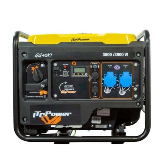 Gerador Gasolina Inverter ITCPOWER IT-GG40XI 3,9 kW Arranque Fácil visor Digital