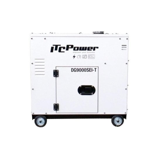 Gerador Diesel Inverter ITCPOWER DG9000SEI-T 6,5kW Trifásico Silencioso Full Power