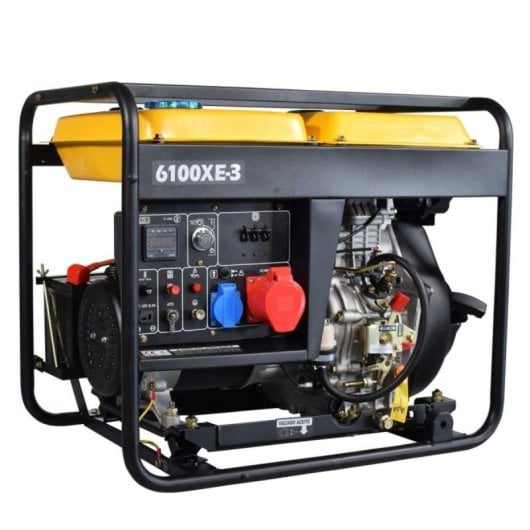 Gerador Diesel ITCPower Nt6100xe-3 Trifásico 6,6 kVA Proteção AVR ATS