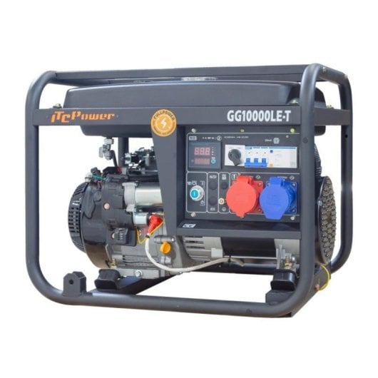 Gerador Gasolina ITCPOWER GG10000LET Full Power Arranque Elétrico LED Industrial
