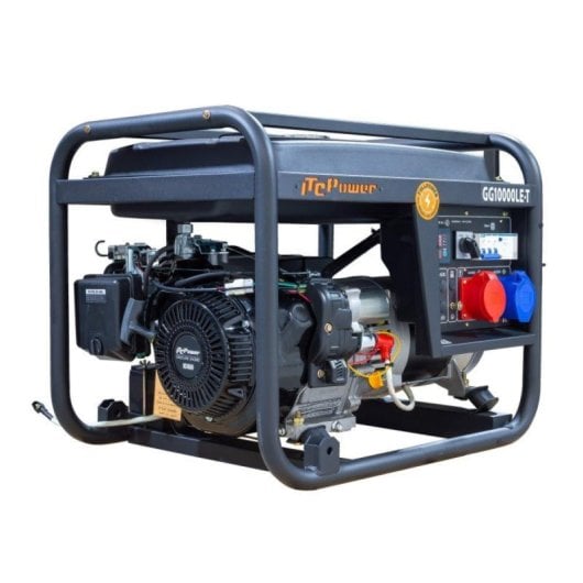 Gerador Gasolina ITCPOWER GG10000LET Full Power Arranque Elétrico LED Industrial