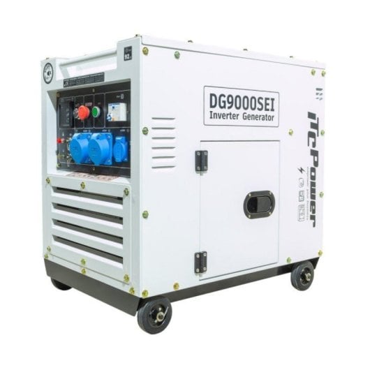 Gerador Inverter Diesel ITC Power DG9000SEi 6500W Monofásico Insonorizado ATS