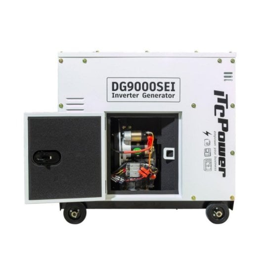 Gerador Inverter Diesel ITC Power DG9000SEi 6500W Monofásico Insonorizado ATS