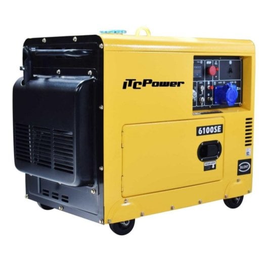 Gerador Diesel ITCPower Nt-6100se Monofásico 5,3kW Arranque Fácil AVR ATS