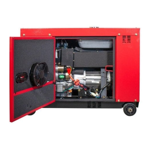 Gerador Diesel ITCPOWER 8000d-t Red Edition Full Power 7,9kVA arranque elétrico ATS