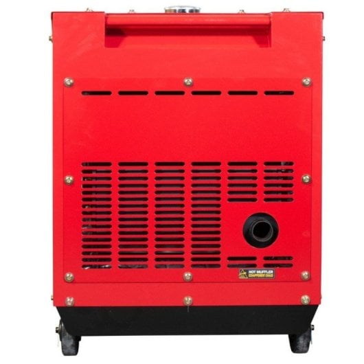 Gerador Diesel ITCPOWER 8000d-t Red Edition Full Power 7,9kVA arranque elétrico ATS