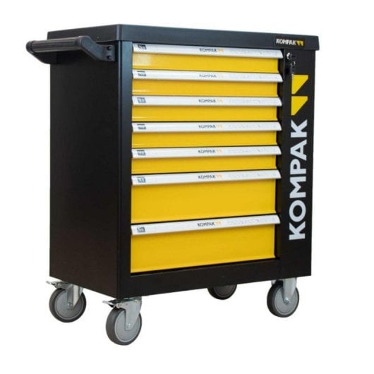 Kompak Carro de Ferramentas Lz01 252 Peças 6 Gavetas Completo Profissional