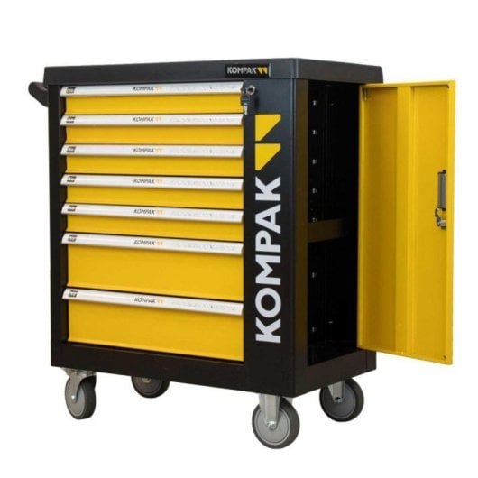 Kompak Carro de Ferramentas Lz01 252 Peças 6 Gavetas Completo Profissional