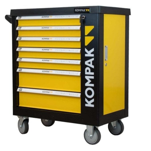 Kompak Carro de Ferramentas Lz01 252 Peças 6 Gavetas Completo Profissional