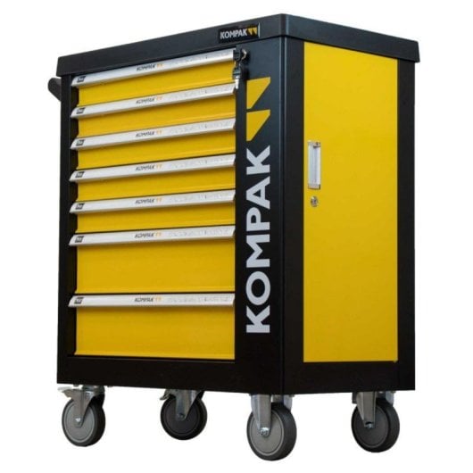 Kompak Carro de Ferramentas Lz01 252 Peças 6 Gavetas Completo Profissional