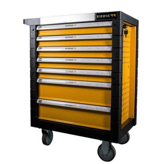 Munich Tools Lz02 Carro de Ferramentas 173 Peças Completo com Bandejas Organizadoras
