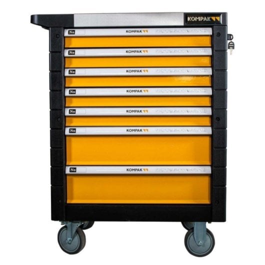 Munich Tools Lz02 Carro de Ferramentas 173 Peças Completo com Bandejas Organizadoras
