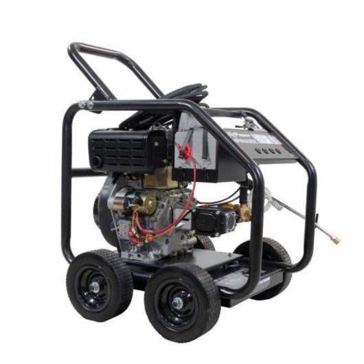 Nettoyeur haute pression ITCPower Hpw4000de Diesel 4 temps portable avec réservoir détergent