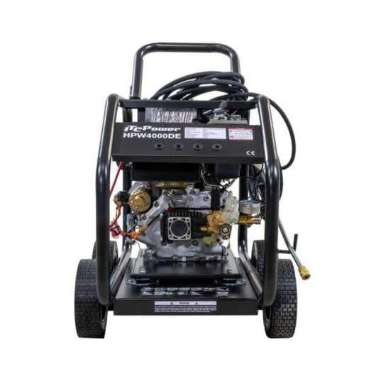 Nettoyeur haute pression ITCPower Hpw4000de Diesel 4 temps portable avec réservoir détergent