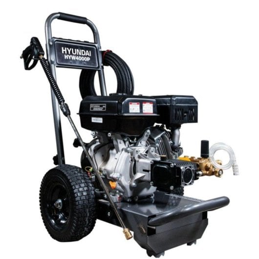 Hidrolavadora Hyundai HYW4000P Gasolina 270 Bar 15hp 900 L/h Bomba Industrial
