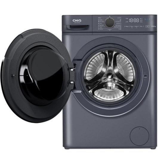Lavadora CHiQ CW07123863AX Carga Frontal 7 kg 1200 rpm Inverter Gris oscuro