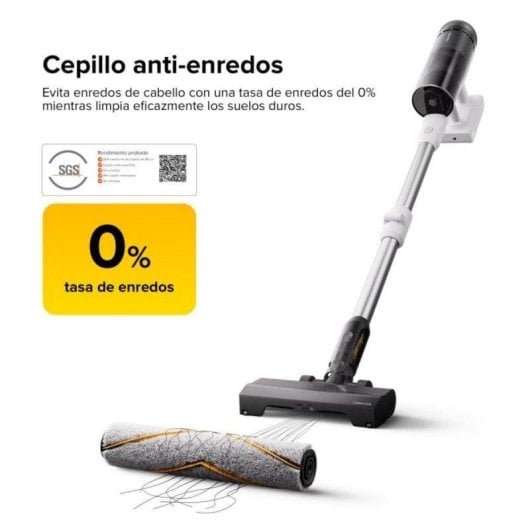 Aspirador sem Fio Roborock H60 Pro 170AW 80min Antiemaranhamento Filtro 5 Etapas