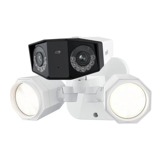 Caméra IP Reolink Floodlight F750P 8MP Vision Nocturne Extérieur 180° Détection IA Audio Bidirectionnel
