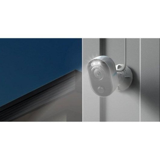 Câmera de vigilância Reolink Lumus FullHD Visão Noturna Externa Controle por Voz Áudio Bidirecional