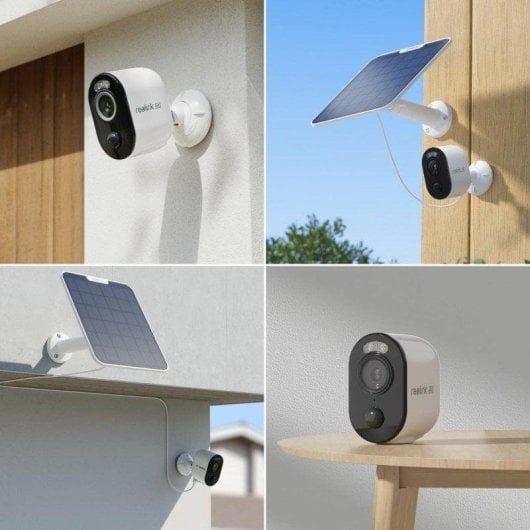 Caméra de surveillance Reolink Argus B350 4K Vision Nocturne Intérieur et Extérieur Détection IA Contrôle Vocal Audio Bidirectionnel