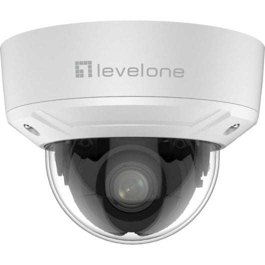 Câmara IP LevelOne FCS-3616 6MP Dome Óptica Varifocal Visão Noturna IP66 IK10