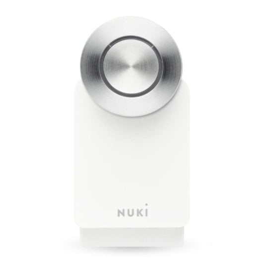 Serrure connectee Nuki Smart Lock 3.0 Pro sans cle WiFi Bluetooth blanche
