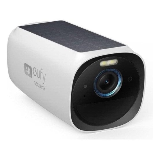 Caméra IP Eufy S330 eufyCam 3 4K Vision Nocturne Extérieur IA Alarme Contrôle Vocal Audio Bidirectionnel