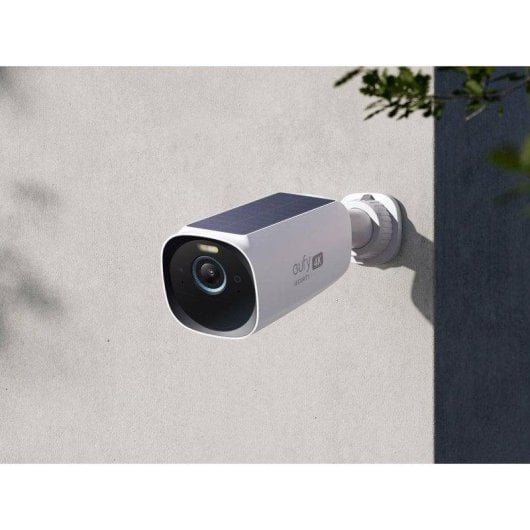 Caméra de surveillance Eufy eufyCam S330 4K Vision Nocturne Extérieure Détection IA Audio Bidirectionnel