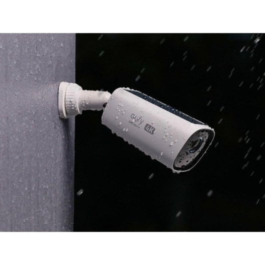 Caméra de surveillance Eufy eufyCam S330 4K Vision Nocturne Extérieure Détection IA Audio Bidirectionnel