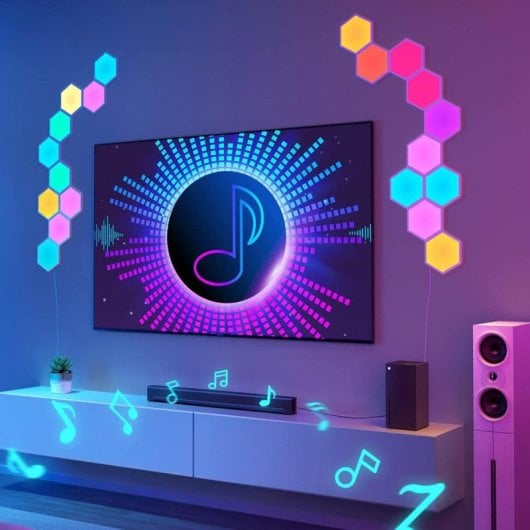 Smart Panel Govee H6061 Wi-Fi Alexa Google Assistant Wandmontage 2er-Set