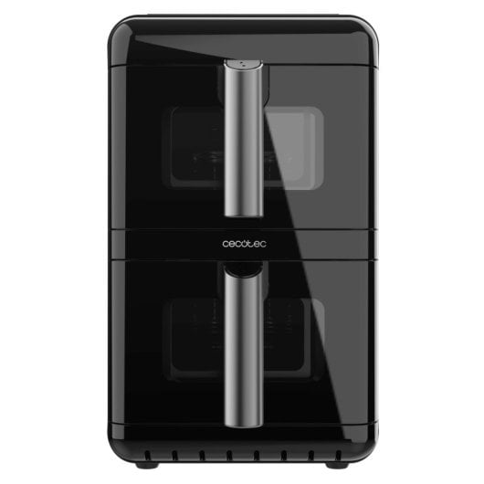 Freidora de aire Cecotec Cecofry DuoLevel 12000 Window 12L 2900W con doble cubeta y ventana