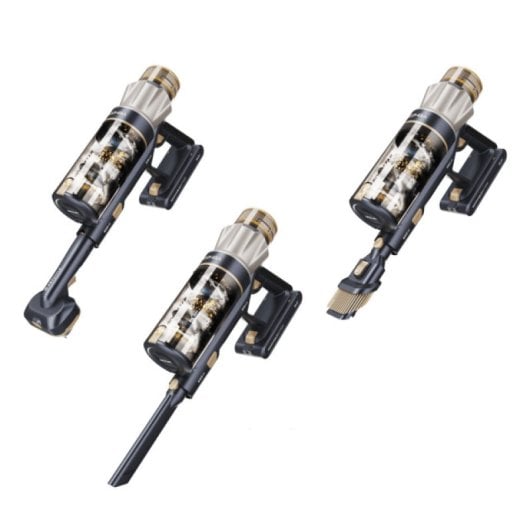 Aspiradora sin cable Cecotec Conga Rockstar RS90 Pet Flex 600 W 160 AW Tubo Flexible LED